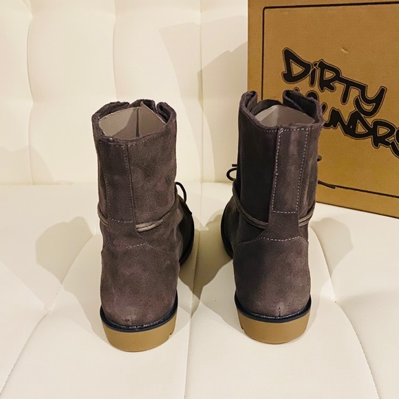 NEW DIRTY LAUNDRY Combat Boots - Picture 4 of 16